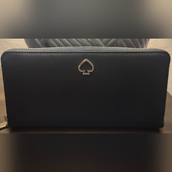 Brand NEW Kate Spade Adel Large Continental Black Wallet. Retails $229. - Picture 2 of 5